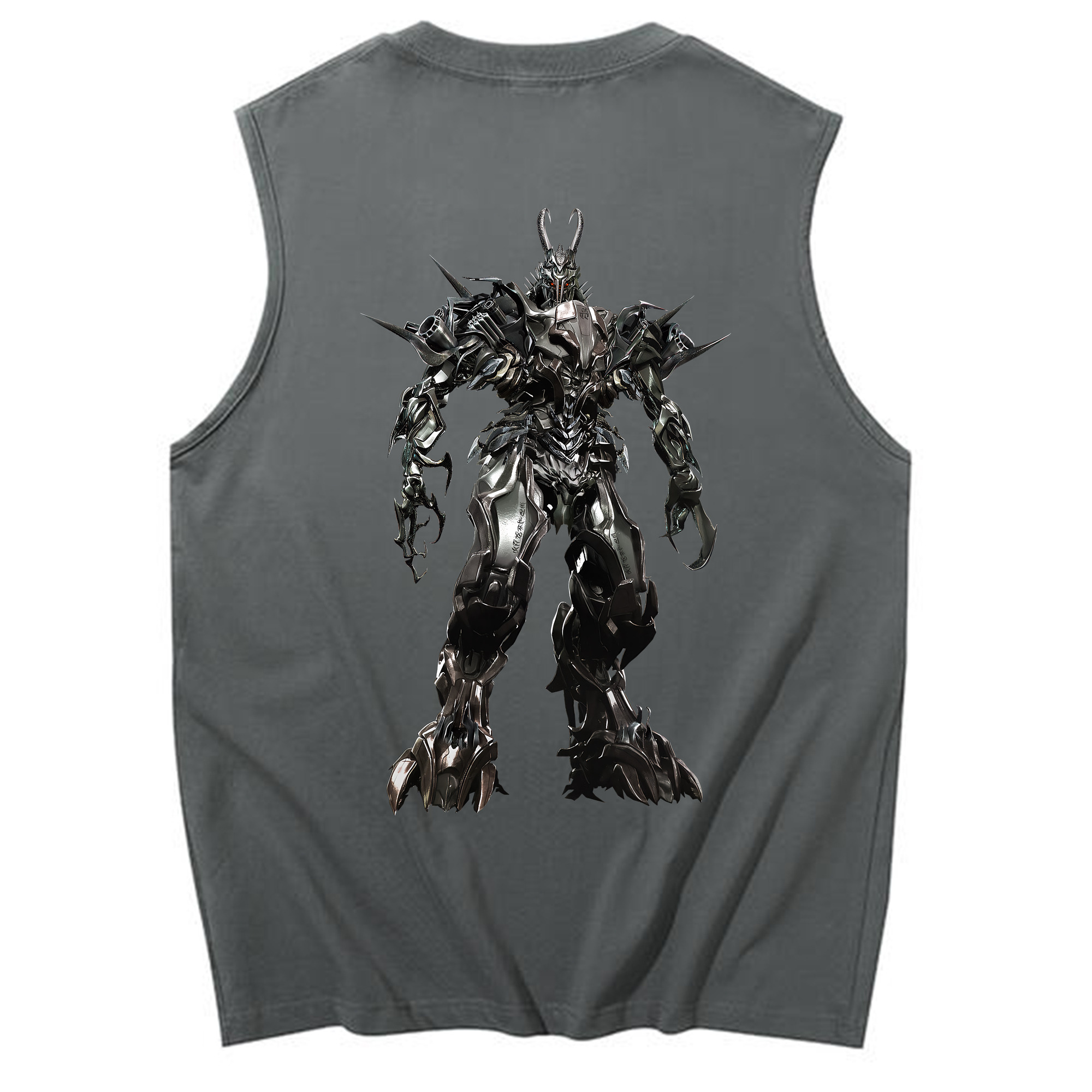 （画像用） Transformers トランスフォーマー コットン100％タンクトップ（背面プリント）